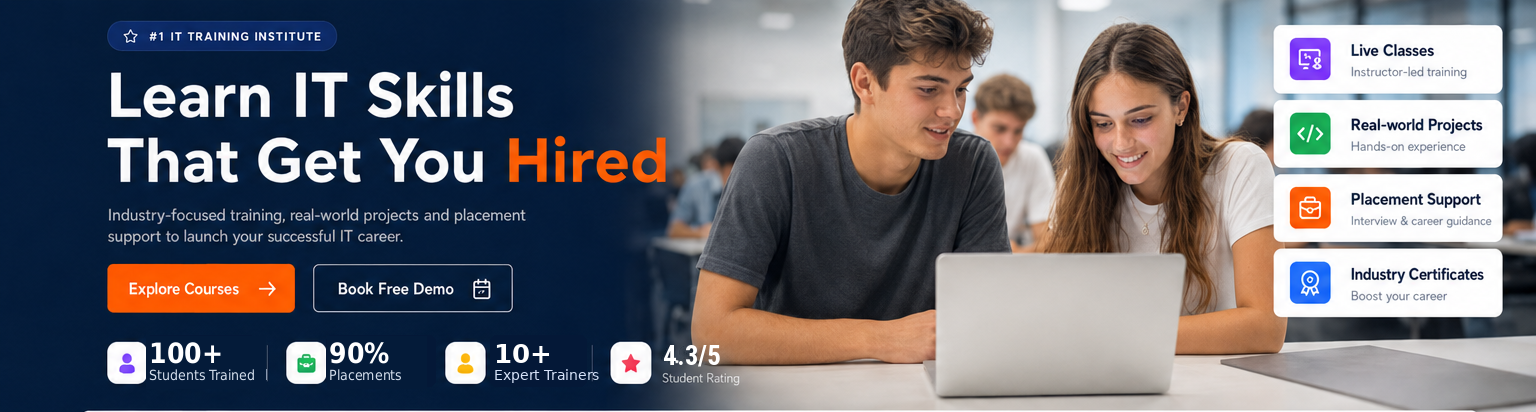 Learn IT Skills That Get You Hired - PHOENIX Academys live classes, real-world projects, placement support and industry certificates